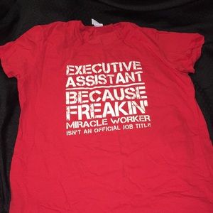 Executive assistant tee